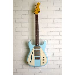 Nash Guitars WF3 Wayfarer Sonic Blue DiMarzios Light