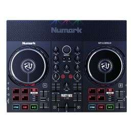 Numark Party Mix Live Controlador DJ con interface de audio y show de iluminación LED