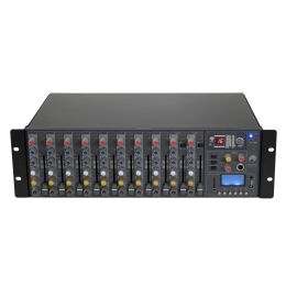 Omnitronic  RM 1422 FXA Mezclador autoamplificado en rack 