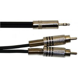 Oqan QABL J8  Cable Minijack estéreo a 2 RCA de 3 m