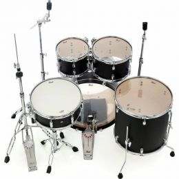 Pearl Decade Maple Studio Satin Slate Black Batería acústica con herrajes pearl_decade-maple-studio-s-black-imagen-1-thumb