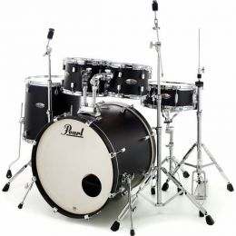 Pearl Decade Maple Studio Satin Slate Black Batería acústica con herrajes