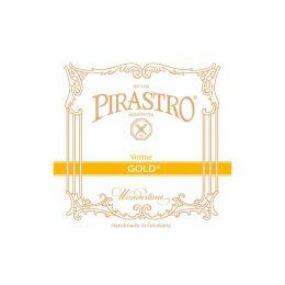 Pirastro Gold Violín 215321 3ª Re 4/4 Cuerda para Violín Medium