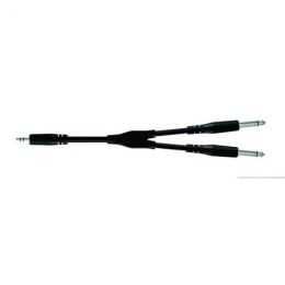 Proel BULK505LU18 Cable de audio minijack estéro a 2 jack mono de 1.8m