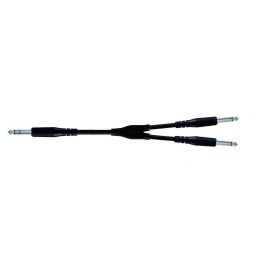 Proel BULK535LU3 Cable de audio jack estéreo a 2 Jack mono de 3 m
