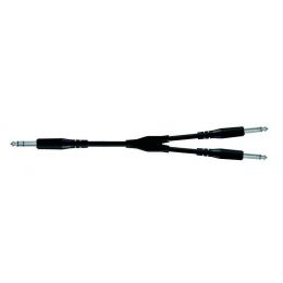 Proel BULK535LU18 Cable de audio jack estéreo a 2 Jack mono de 1.8 m 