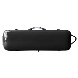 Rapsody Estuche de violín rectangular Rainbow 4/4 Black Negro