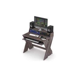 Reloop Glorious Sound Desk Compact Walnut Mueble escritorio para productores/dj