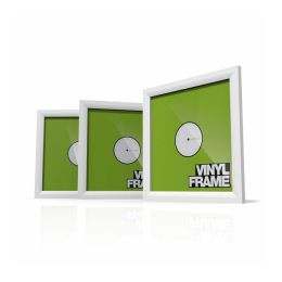 Reloop Glorious Vinyl Frame Set 12 Blanco Set de tres marcos de madera para vinilo 12'