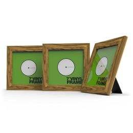 Reloop Glorious Vinyl Frame Set 7 Madera Set de tres marcos de madera para vinilo 7'