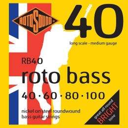 Rotosound RB40 roto bass Juego de cuerdas para bajo 40-100