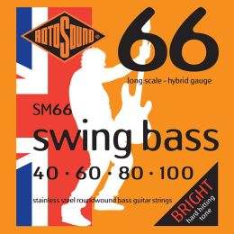 Rotosound SM66 Swing Bass Juego de cuerdas para bajo 40-100