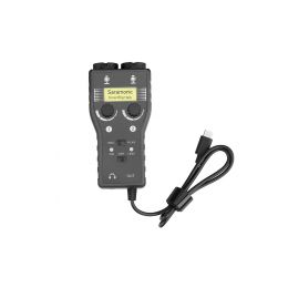 Saramonic SmartRig+ UC Interfaz de audio para dispositivos con conexión USB-C