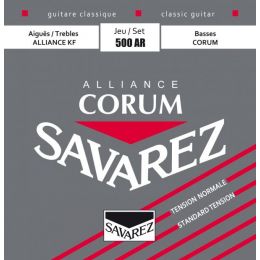 Savarez Clásica Alliance Corum 500-AR Juego de cuerdas para guitarra clásica 
