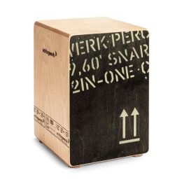 Schlagwerk CP403BLK 2inone snare cajón black edition - medium