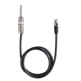 Shure WA302 Cable Jack a TA4F de 0.75 m para conectar instrumentos a emisores de petaca