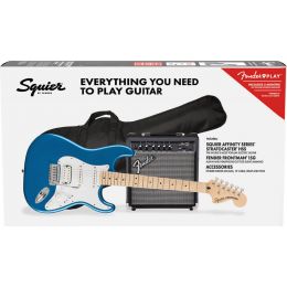 Squier Affinity Series Stratocaster HSS Pack MN LPB Pack guitarra eléctrica 