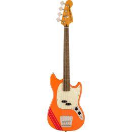Squier FSR Classic Vibe '60s Competition Mustang Bass LRL Capri Orange Bajo eléctrico de 4 cuerdas