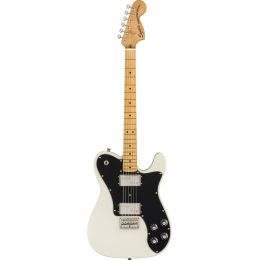 Squier Classic Vibe 70s Telecaster Deluxe MN Olympic White Guitarra eléctrica Telecaster