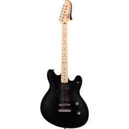 Squier Contemporary Active Starcaster Black Guitarra eléctrica semi-hollow