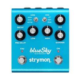 Strymon Bluesky V2 Pedal de efecto reverb para guitarra eléctrica