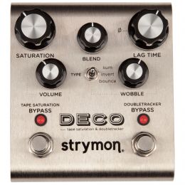Strymon Deco Tape Saturation & Doubletracker Pedal de efecto modulación para guitarra eléctrica