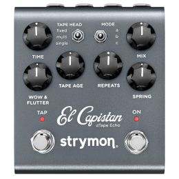 Strymon El Capistan V2 dTape Echo Pedal de efecto eco de cinta para guitarra