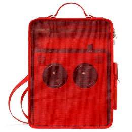 Teenage Engineering 4 OB-4 Mesh Bag Red Bolsa de transporte para OB–4