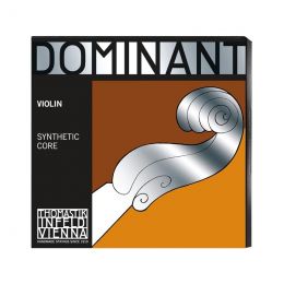 Thomastik Dominant Violín 3ª Re 3/4 Cuerda para Violín Tensión Media