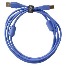 UDG U95001LB Cable USB 2.0 A-B Blue Straight 1 m