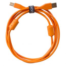UDG U95001OR Cable USB 2.0 A-B Orange Straight 1 m