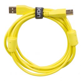 UDG U95001YL Cable USB 2.0 A-B Yellow Straight 1 m