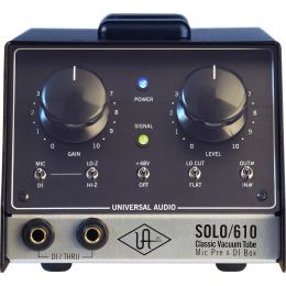 Universal Audio Solo 610 Previo de micrófono a válvulas