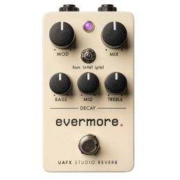 Universal Audio UAFX Evermore Studio Reverb Pedal de efectos de reverberación para guitarra