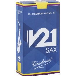 Vandoren V21 Alto 2,5 Caña para Saxofón Alto 2,5