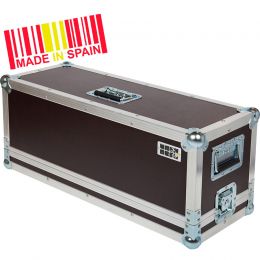 Walkasse WC-HEADCUSTOM-ESP Flight case para cabezal amplificado customizable, plata 