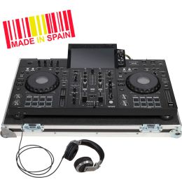 Walkasse WC-XDJRX3-ESP (B-Stock) Flight case controlador Pioneer DJ XDJ-RX3 Plata (Ruedas)