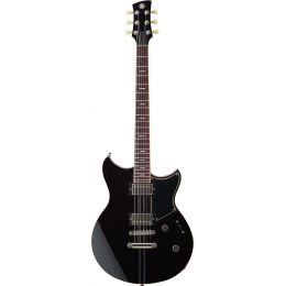 Yamaha Revstar RSS20 Black Guitarra eléctrica de cuerpo sólido "chambered"