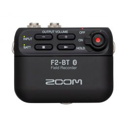 Zoom F2 BT Grabadora de campo ultra compacta con Bluetooth y micro lavalier
