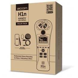 Zoom H1n VP Grabador digital de audio portátil + accesorios