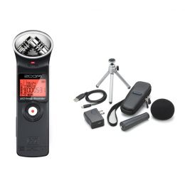 Zoom H1 V2.0 BK + APH 1 Pack Grabador de audio portátil