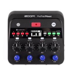 Zoom PodTrak P4next Grabadora portátil para podcasting