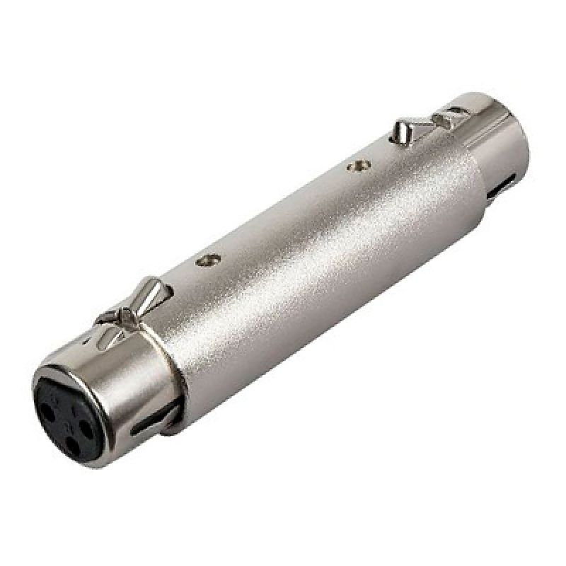 Adam Hall Adaptador 7860 XLR a XLR Adaptador de XLR hembra a XLR hembra adam-hall_adaptador-7860-imagen-0