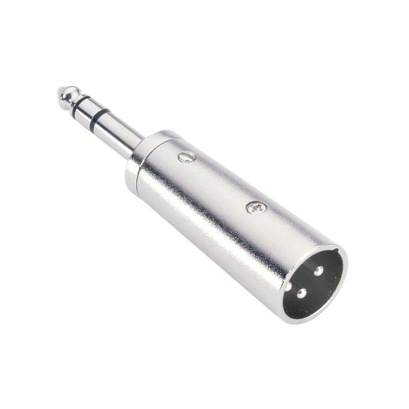 Adam Hall 7855 Adaptador de Jack 6.3 mm macho estéreo a XLR macho adam-hall_adaptador-de-jack-6-3-mm-macho-estereo-a-imagen-0