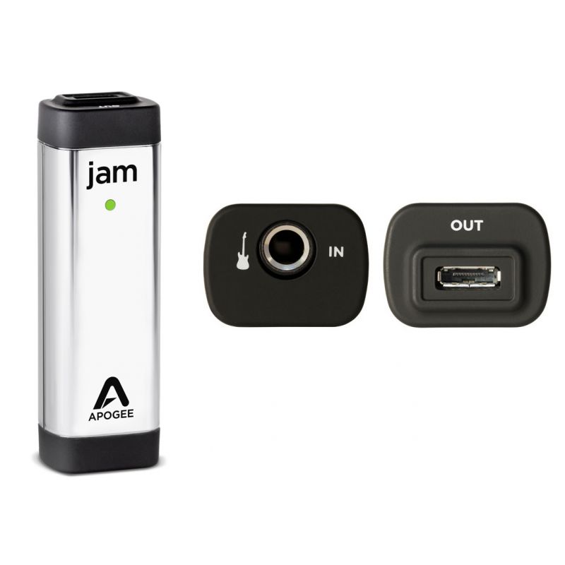 Apogee Jam iPad Mac 96K Interface para conectar la guitarra al iPhone apogee_jam-mac-96k-imagen-1