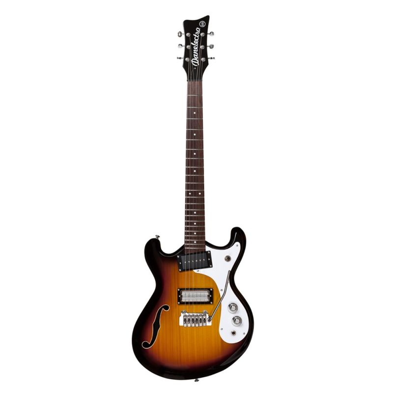 Danelectro 66T 3TSB Guitarra eléctrica semi-hollow con bloque central danelectro_66t-3tsb-imagen-1