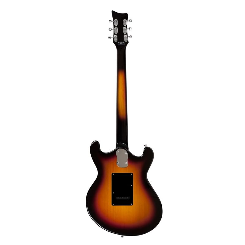 Danelectro 66T 3TSB Guitarra eléctrica semi-hollow con bloque central danelectro_66t-3tsb-imagen-2