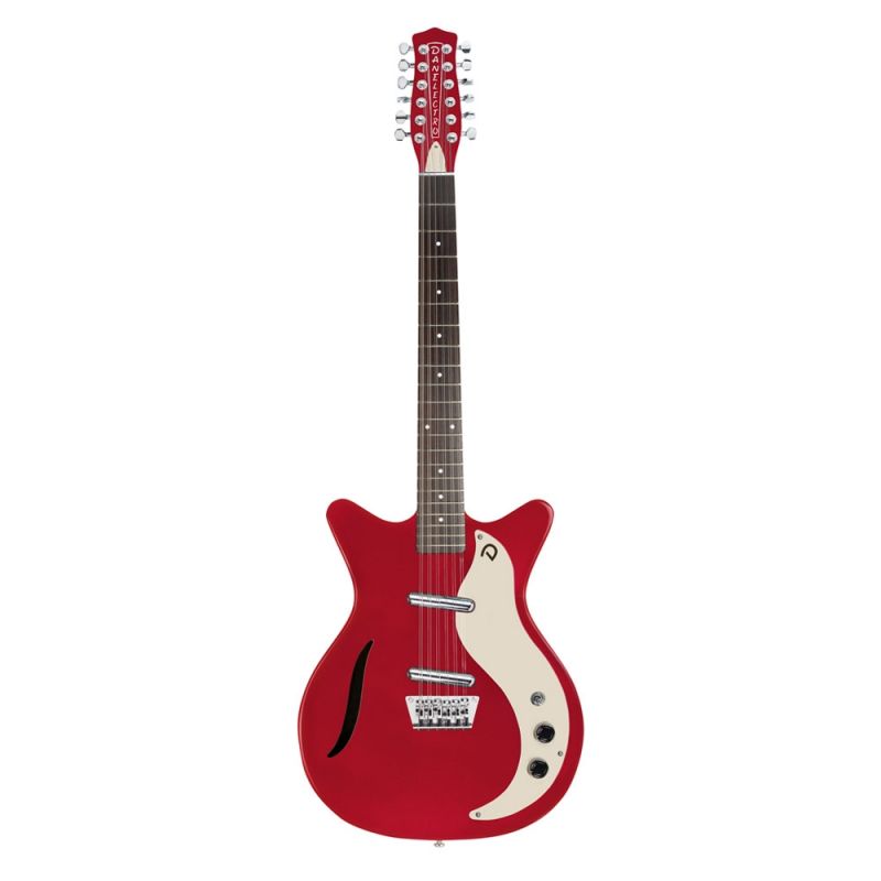 Danelectro Vintage 12 Red Metallic Guitarra eléctrica de 12 cuerdas danelectro_vintage-12-red-metallic-imagen-0