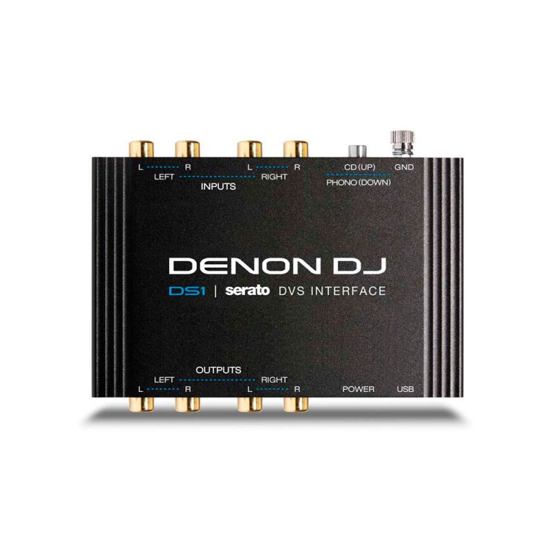 Denon DJ DS1 Interface de audio DVS (Digital Vinyl System) para Serato DJ denon-dj_ds1-imagen-1