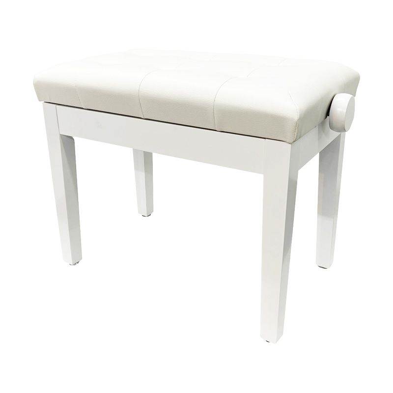 Banqueta para Piano Blanca